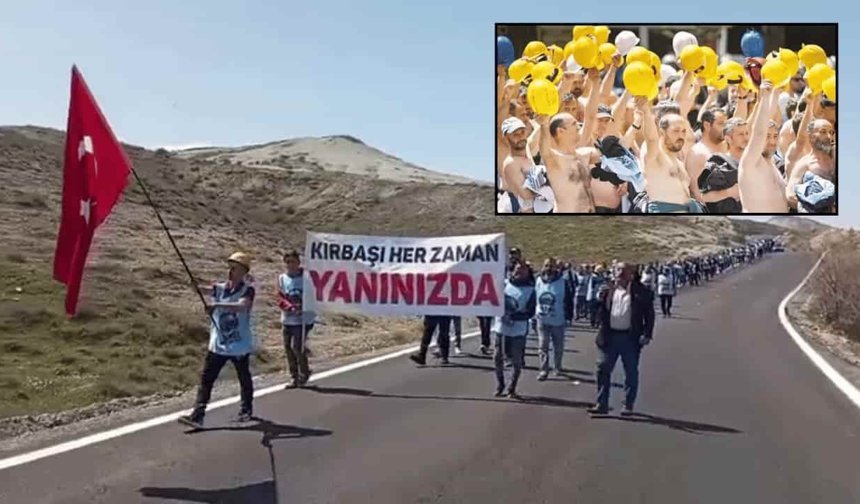 Eskişehir'den Ankara'ya yürümüşlerdi: "60 milyon Türk lirası işçilerin hesaplarına aktarıldı"