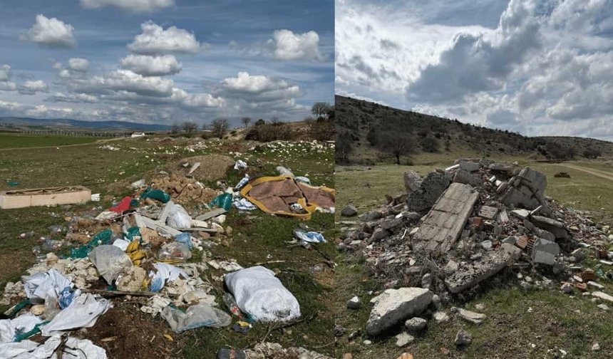 Eskişehir’de doğa katliamı: Turgutlar Mahallesi moloz ve çöp istilasına uğradı