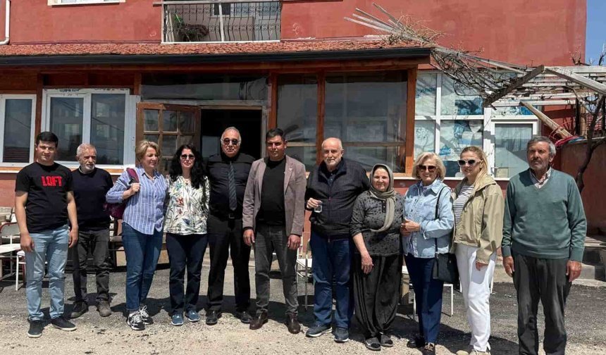 Eskişehir'de vefa ziyareti: 80 yıl sonra annesinin görev yaptığı köyde
