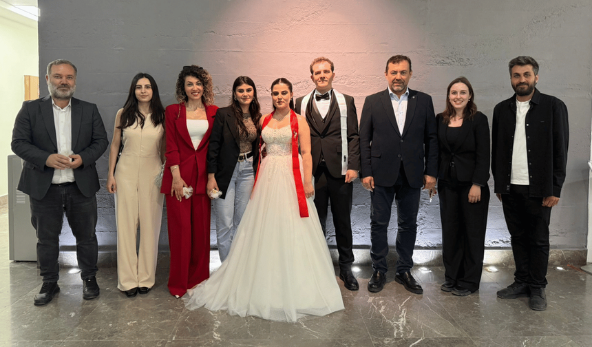 Arkadaşımız İlke’ye ömür boyu mutluluklar dileriz…