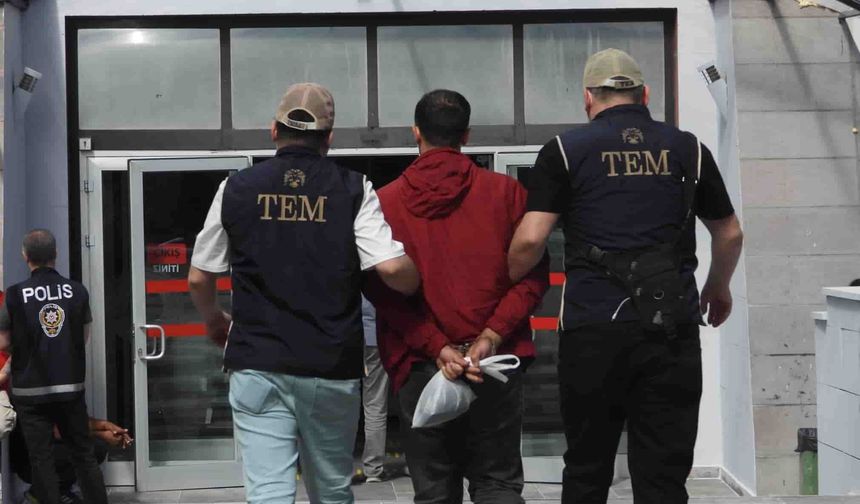 Interpol’ün kırmızı bültenle aradığı terörist Eskişehir’de böyle yakalandı!