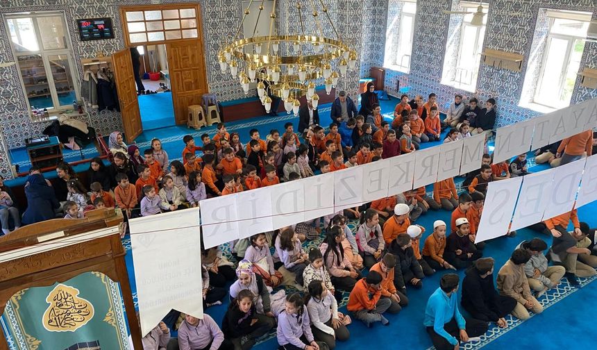 İnönü'de "Camide Şenlik Var" etkinliği renkli görüntülere sahne oldu