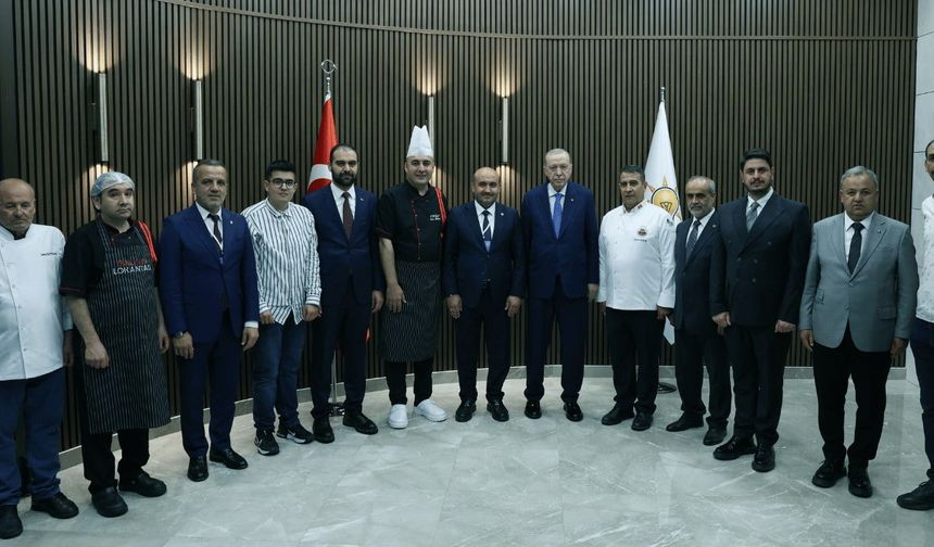 Cumhurbaşkanı Erdoğan'a Eskişehir menüsü