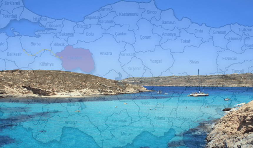 Yaz geliyor: Eskişehir'e yakın denizi olan tatil yerleri