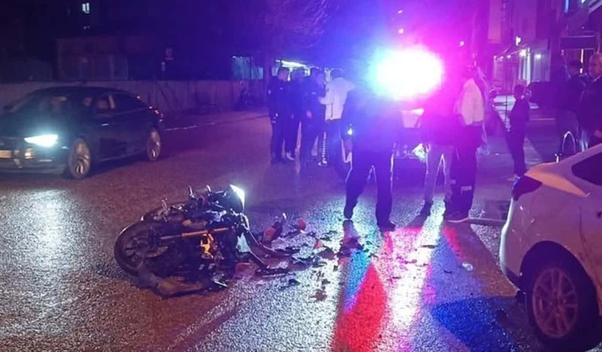 Eskişehir'de gece saatlerinde feci kaza! Motosiklet hurdaya döndü: 1 ağır yaralı