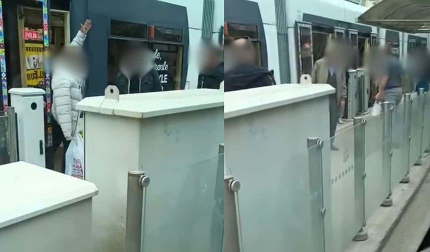 Eskişehir'de tramvayda gerginlik: Kadın yolcuları rahatsız etti
