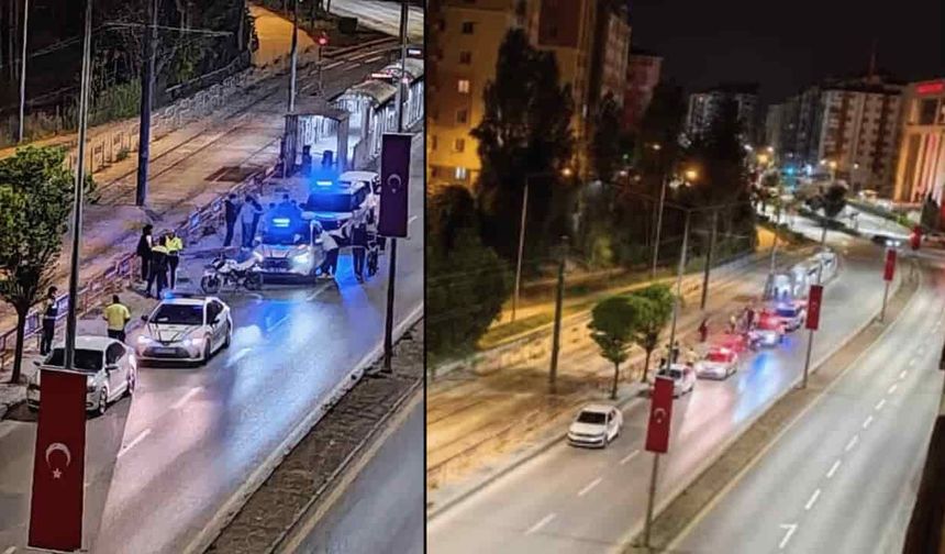 Eskişehir'de zincirleme kaza: 2 araç ve 2 motosiklet kazaya karıştı