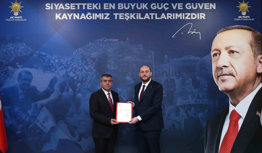 AK Parti Sivrihisar İlçe Başkanlığına yeni atama