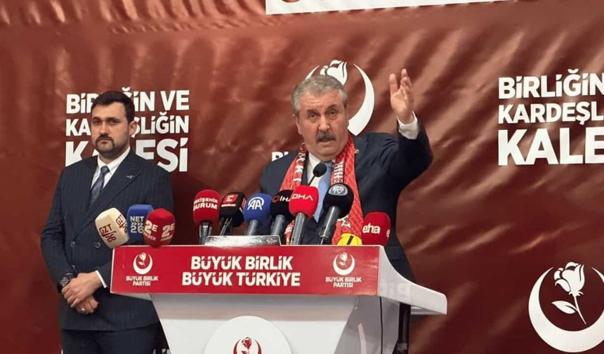 Mustafa Destici Eskişehir’de konuştu: “15-20 yıl içinde tamamlanması hedefleniyor”