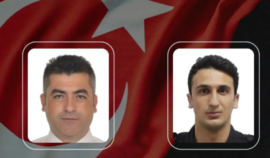 Acı haber: 2 polis şehit oldu