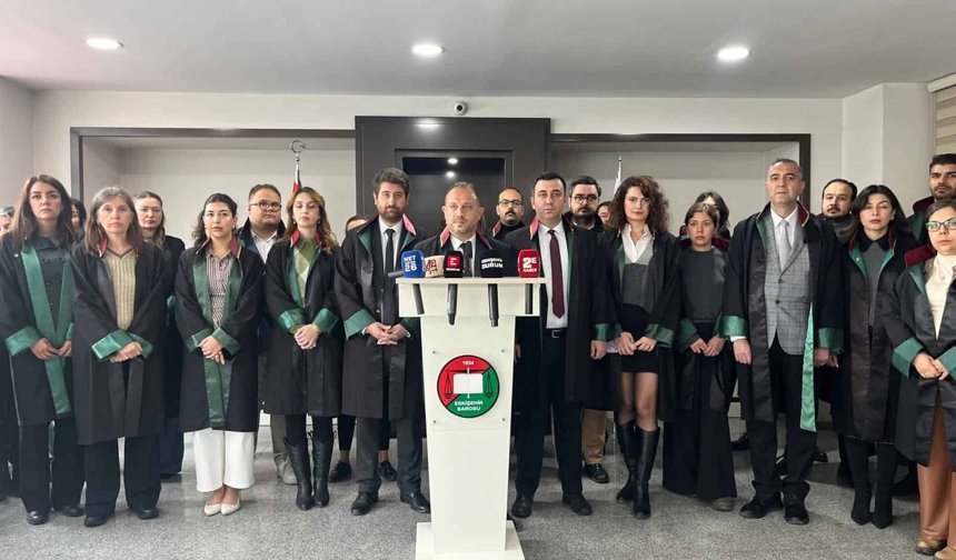 Eskişehir’de avukatlardan sert çıkış: “Bu vahşete tahammülümüz kalmamıştır”