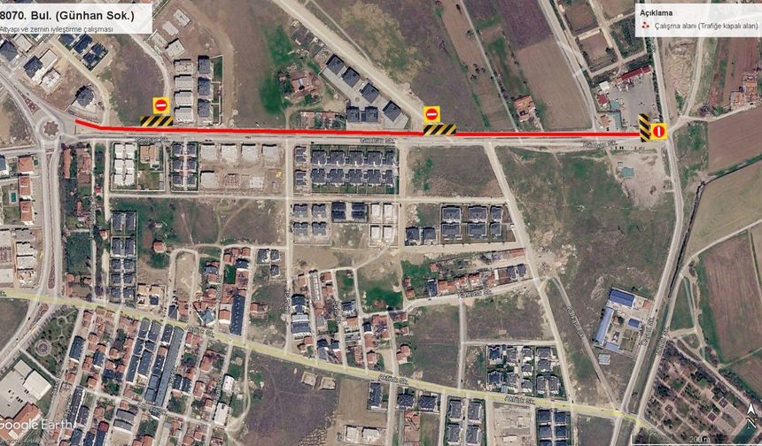 Eskişehir'de o bulvar 18 gün trafiğe kapatılacak