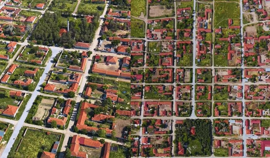 Türkiye'de eşi benzeri yok, cetvelle çizilmiş gibi: Eskişehir'in 114 yıllık köyünde hane sayısı 150'ye düştü