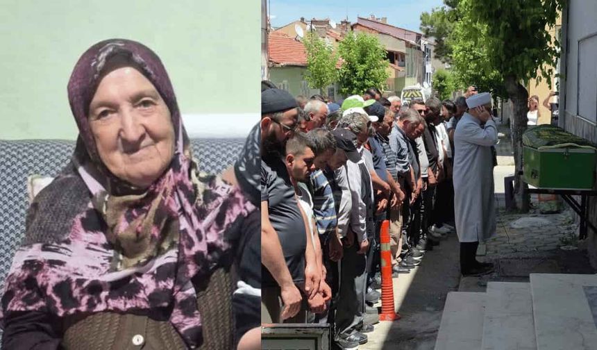 Eskişehir'de 86 yaşındaki Ayşe teyzeye veda: Hayatını kaybettiği noktadan cenazesi kalktı