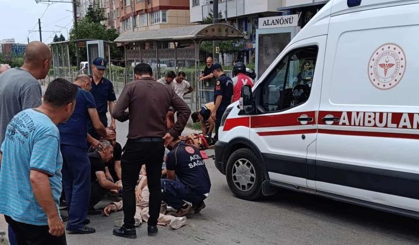Eskişehir'de tramvay durağında feci kaza: Yararlılar var!