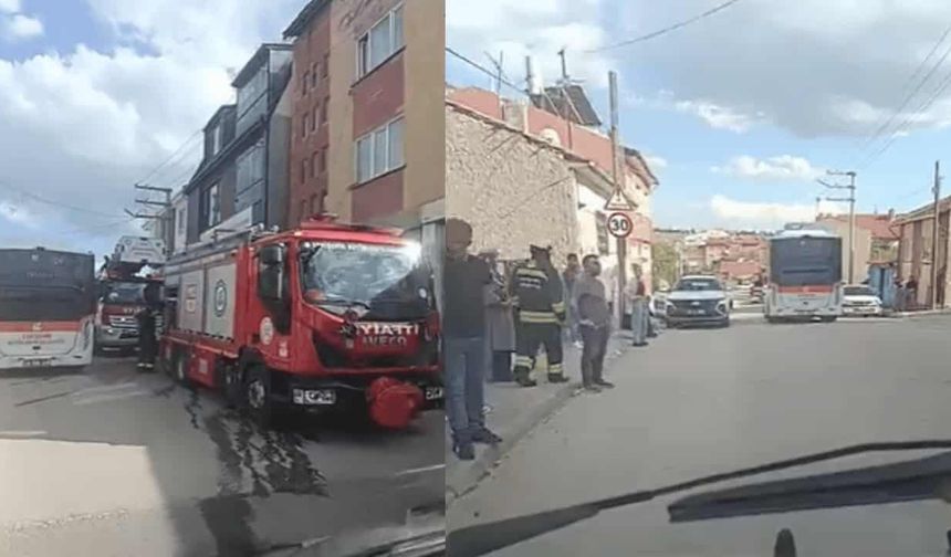 Eskişehir'de bir yangın daha! Mahalleli sokağa döküldü