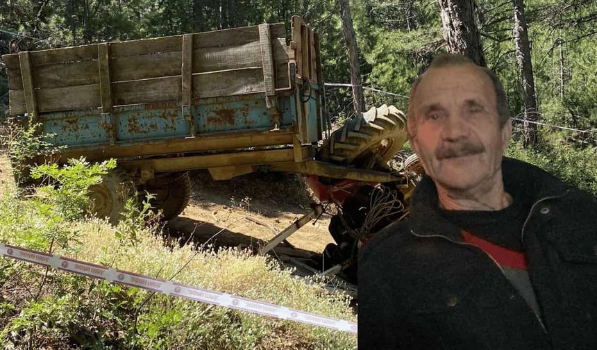 Traktör faciası: 1 ölü, 1 yaralı