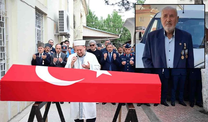 Eskişehirli kore gazisi son yolculuğuna uğurlandı