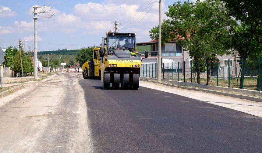 Eskişehir'de 5 bin 500 metrekarelik alanda yol çalışması yapılacak