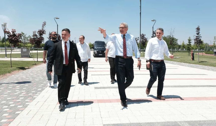 Gediz Organize Sanayi Bölgesi heyeti Eskişehir'de ağırlandı