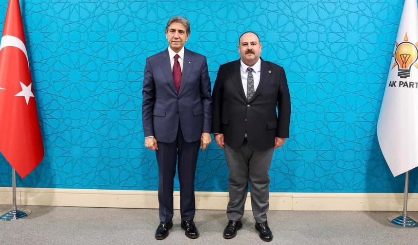 Başkan Hamamcı, İnönü projeleri için Ankara ve İstanbul'da temaslarda bulundu