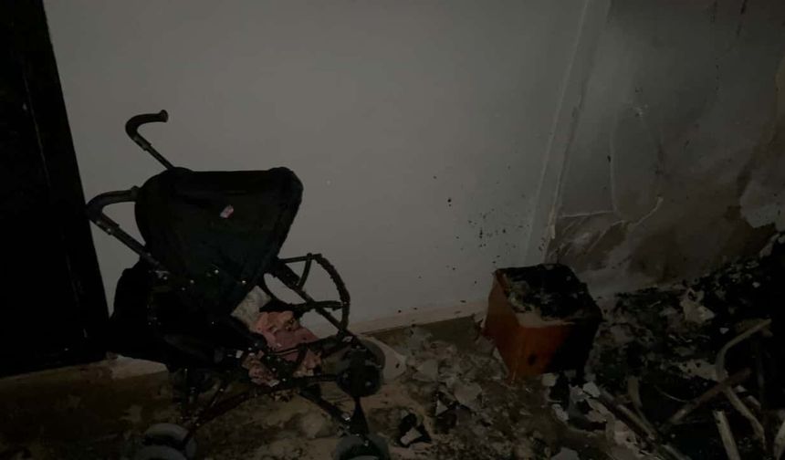 Eskişehir'de korkutan yangın: Apartmanda mahsur kaldılar!