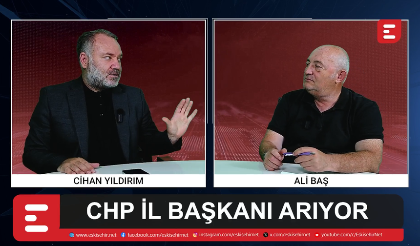 Ali Baş ve Cihan Yıldırım Eskişehir'in Gündemini Yorumluyor