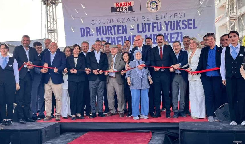 Dr. Nurten-Lütfü Yüksel Alzheimer Merkezi törenle hizmete açıldı