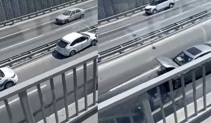 Eskişehir Çevre Yolu'nda 3 araçlı trafik kazası: Yaralılar var
