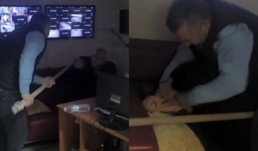 Eskişehir’de hastane skandalında yeni görüntüler! Eski müdürden "sopalı şaka"