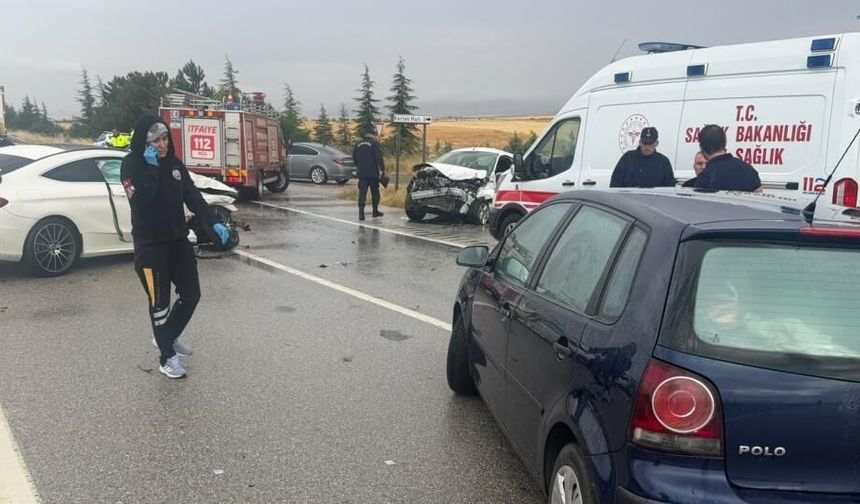 Eskişehir'deki kazada yaralanan vatandaş acil ameliyata alındı