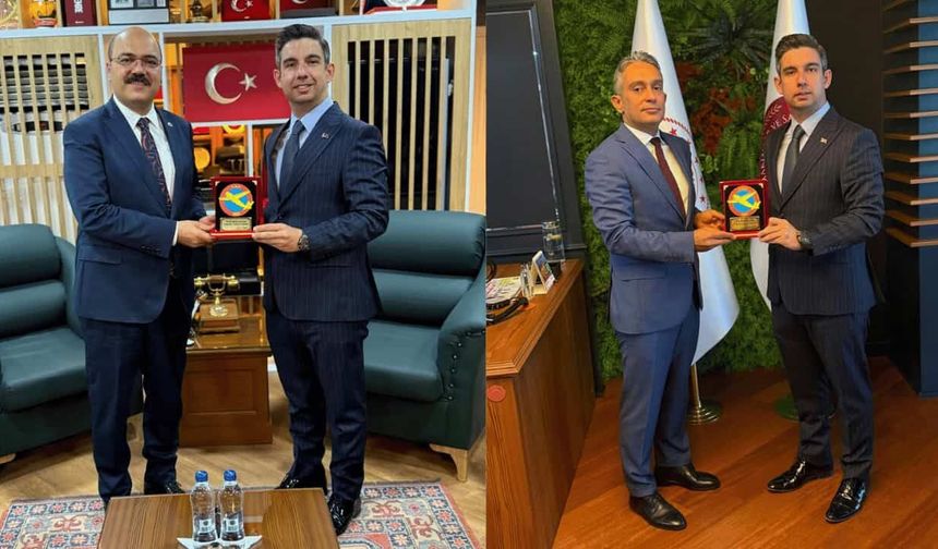 Gökhan Çalışkan’dan üst düzey yargı mensuplarına ziyaret