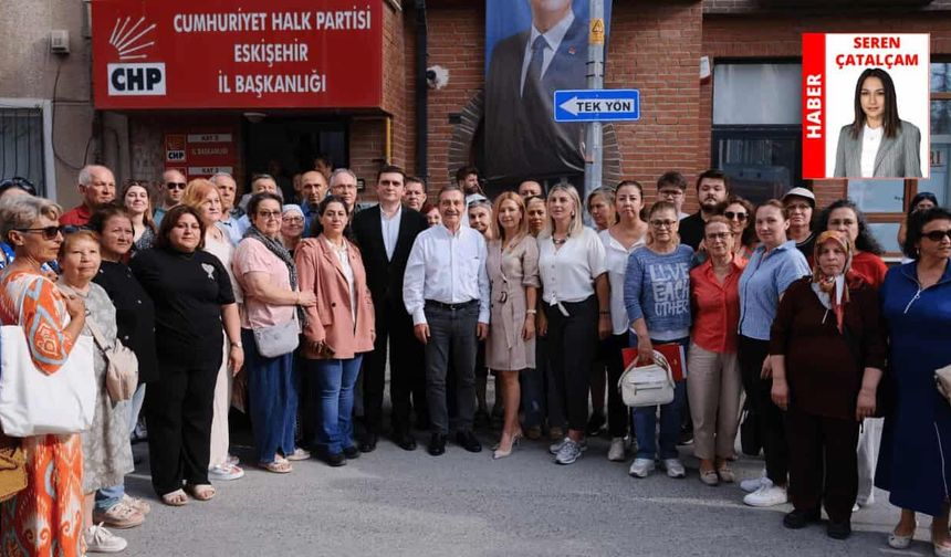 Görevden alınan CHP Eskişehir İl Kadın Kolları Başkanı Sibel Yeşildal: “Bu kararı kabul etmiyoruz”
