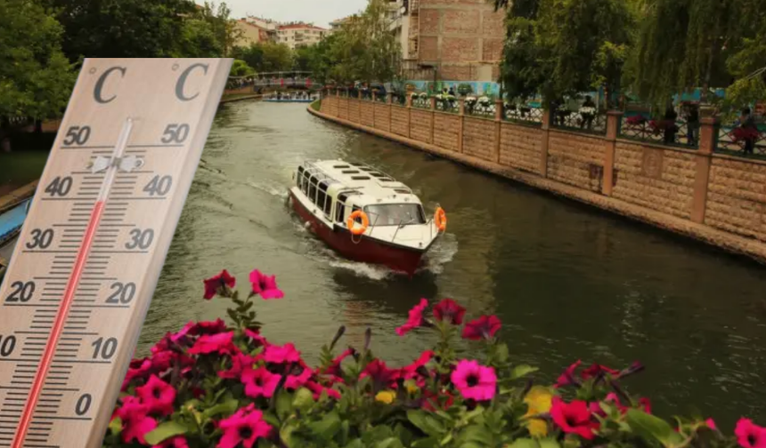 Eskişehir'e serin hava geliyor: Sıcaklıklar 11 derece birden düşecek