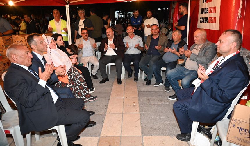 İnönü Belediyesi, 15 Temmuz anma programlarına katıldı