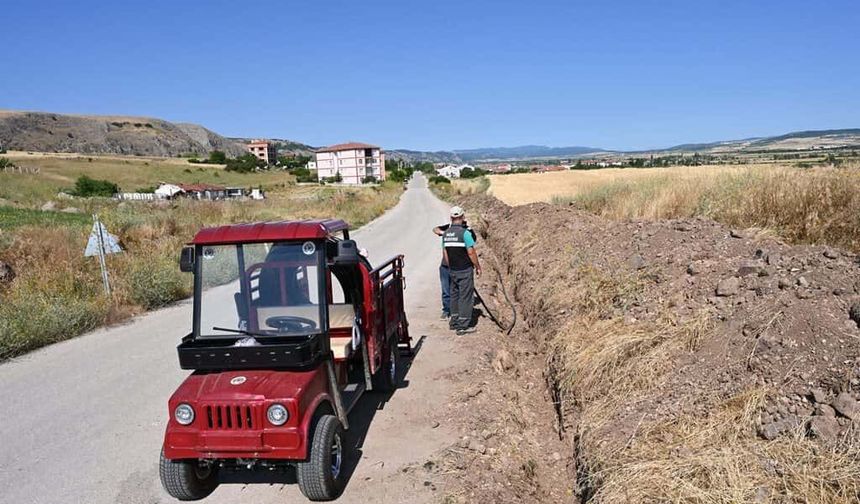Tamamlanma aşamasına gelindi: Eskişehir'de TOKİ sakinlerine doğal su ulaştırılacak