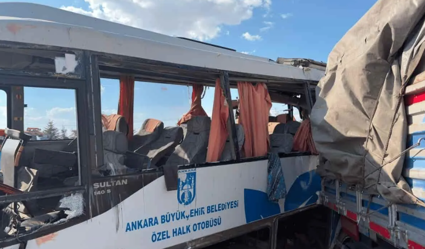 Ankara-Eskişehir yolundaki kazada bilanço ağırlaştı: 2 ölü, 25 yaralı