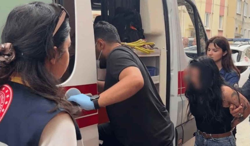 Eskişehir’de eline çekici aldı, apartmanı birbirine kattı