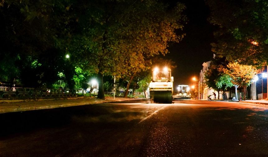 Tepebaşı'nda iki cadde baştan sona yenilendi