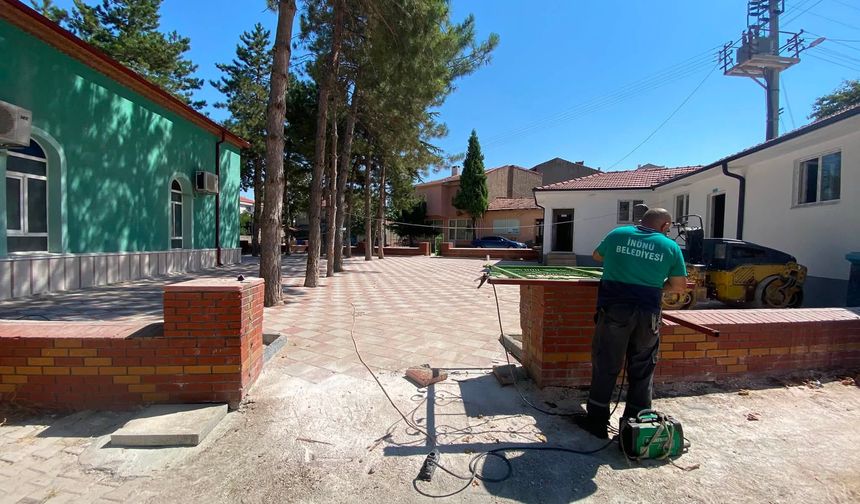 Yenice Mahalle Camii’nde aydınlatma çalışması yapıldı