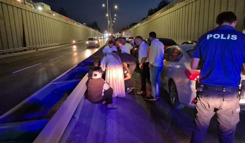Eskişehir Çevre Yolu’nda zincirleme kaza: 4 araç birbirine girdi
