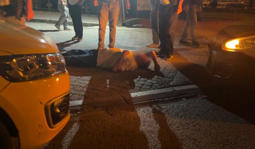 Eskişehir'de yolcu gibi binip taksiyi çalmaya çalıştılar!