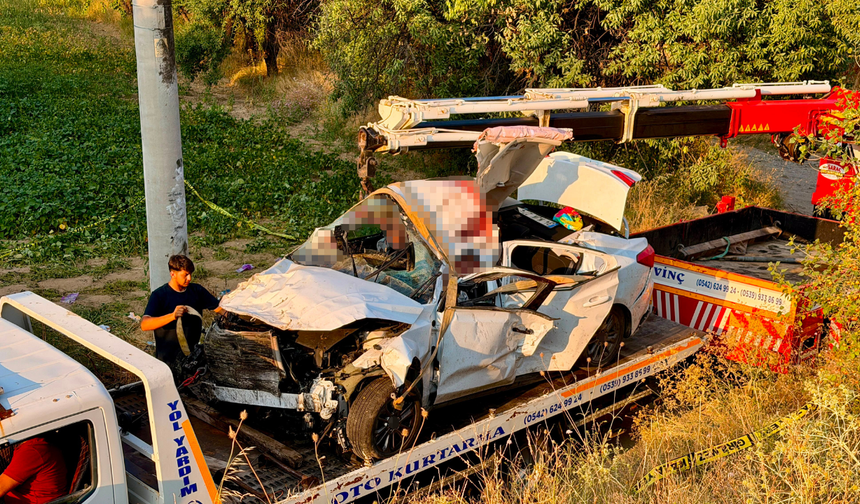 Takla atan otomobilde can pazarı: 2 ölü, 2 yaralı