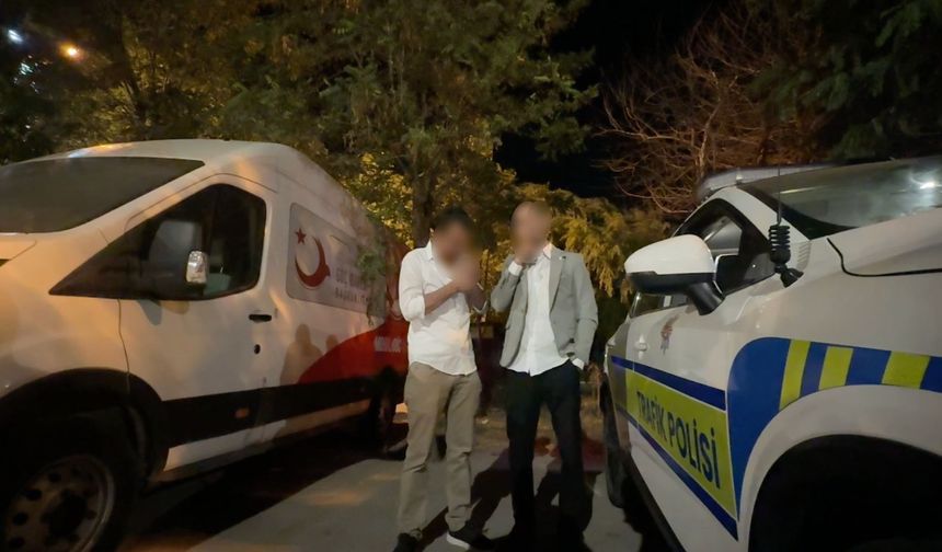 Eskişehir'de 'Bu yaptığınız ayıp' dedi: Çağırdığı yakını da alkollü çıktı