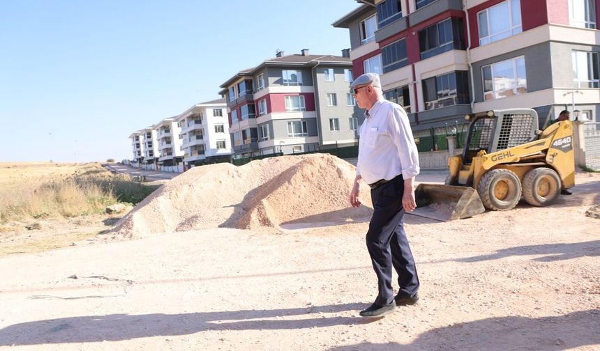 Odunpazarı’nda birçok mahallede belediye çalışmaları devam ediyor