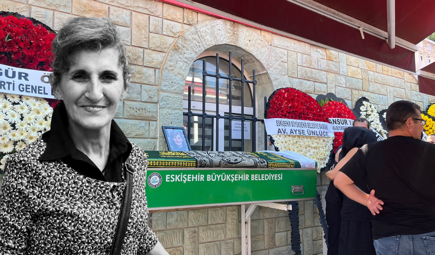 Yılmaz Büyükerşen’in kız kardeşi son yolculuğuna uğurlandı