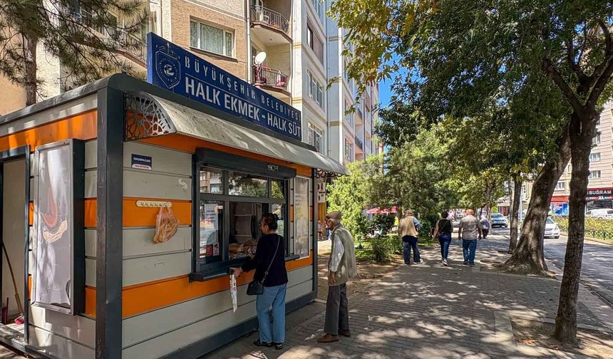 Eskişehir Halk Ekmek büfelerinde yeni ürün satışı başladı!