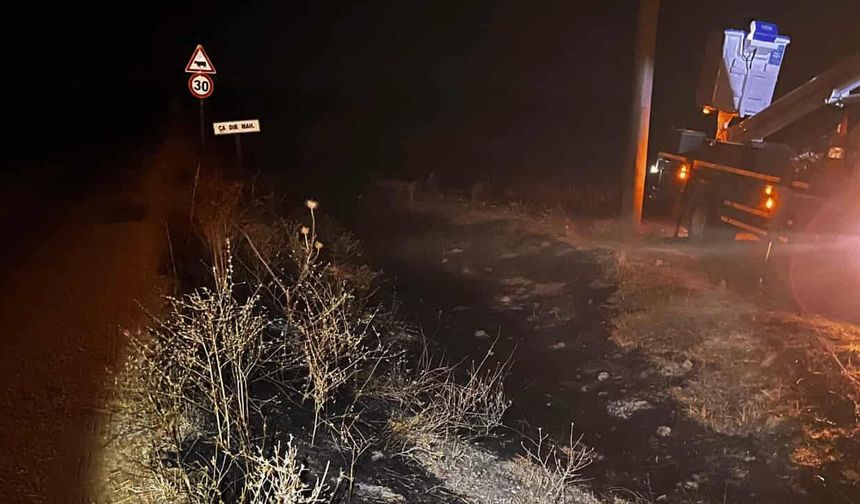 Eskişehir’de korkutan yangın: Mahalleli seferber oldu