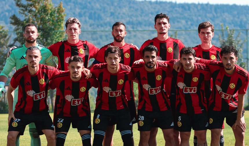Eskişehirspor hazırlık maçında berabere kaldı