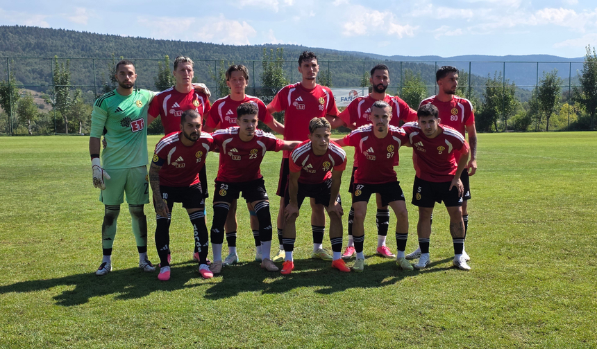 Eskişehirspor, 2. Lig ekibini 3 golle geçti